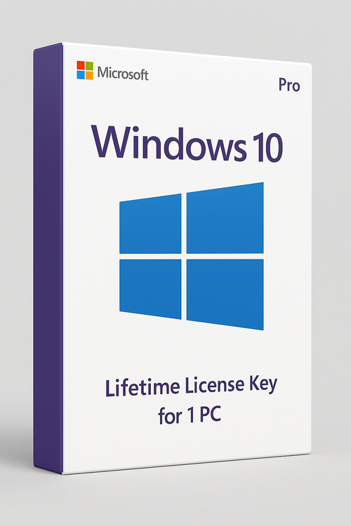 Windows 10 Pro – Lifetime License Key for 1 PC