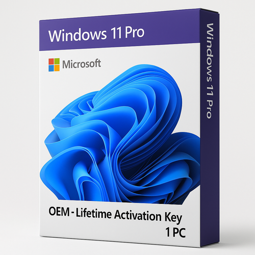 Windows 11 Pro OEM – Lifetime Activation Key for 1 PC