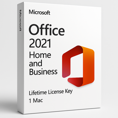 Office 2021 Home and Business Lifetime License Key for 1 Mac