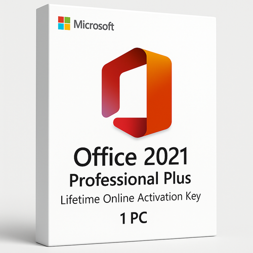Office 2021 Professional Plus Lifetime Online Activation Key for 1 PC