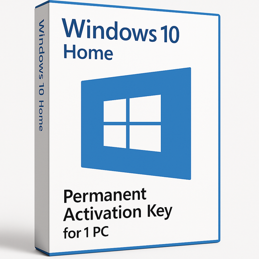 Windows 10 Home – Permanent Activation Key for 1 PC
