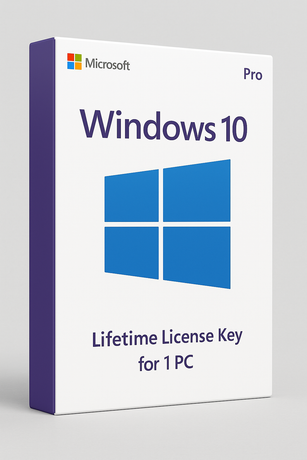 Windows 10 Pro – Lifetime License Key for 1 PC