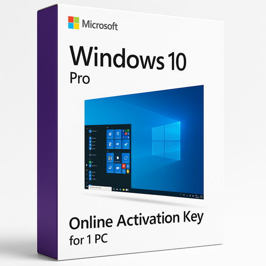 Windows 10 Pro – Online Activation Key for 1 PC