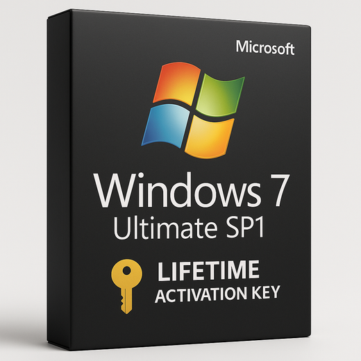Windows 7 Ultimate SP1 – Lifetime Activation Key