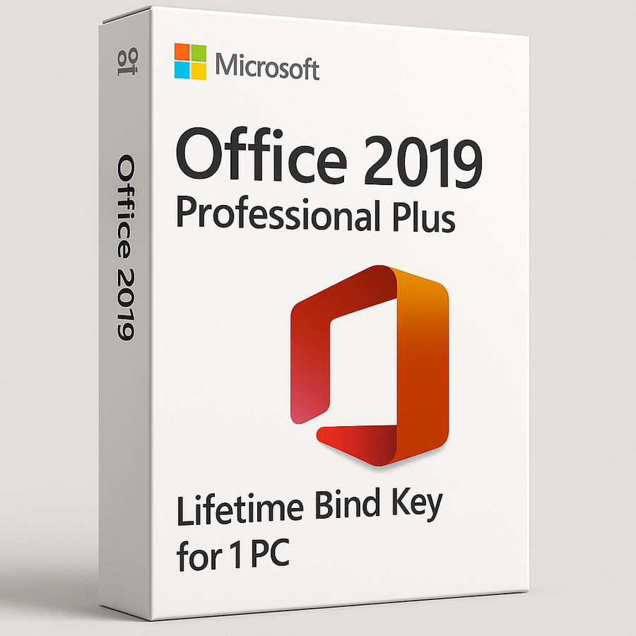 Office 2019 Professional Plus – Lifetime Bind Key for 1 PC