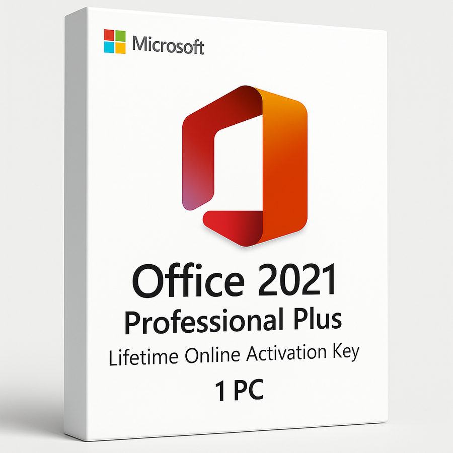 Office 2021 Professional Plus Lifetime Online Activation Key for 1 PC