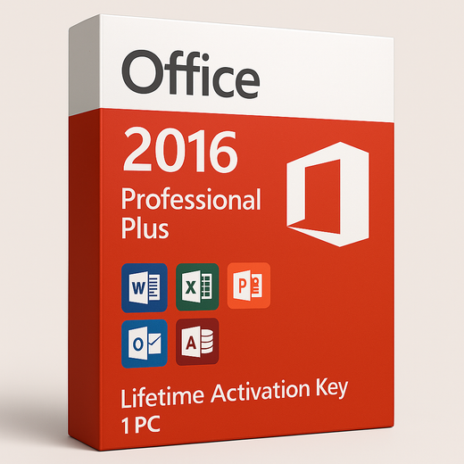Office 2016 Professional Plus – Lifetime Activation Key for 1 PC