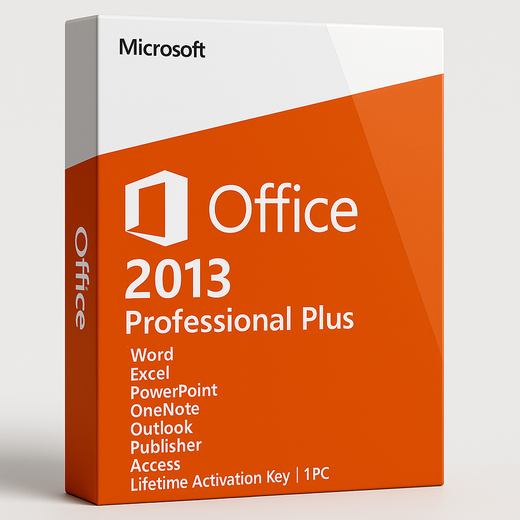 Office 2013 Professional Plus – Lifetime Activation Key for 1 PC