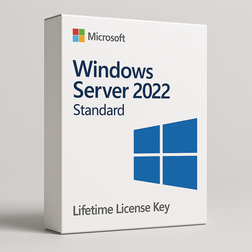 Windows Server 2022 Standard – Permanent Activation Key