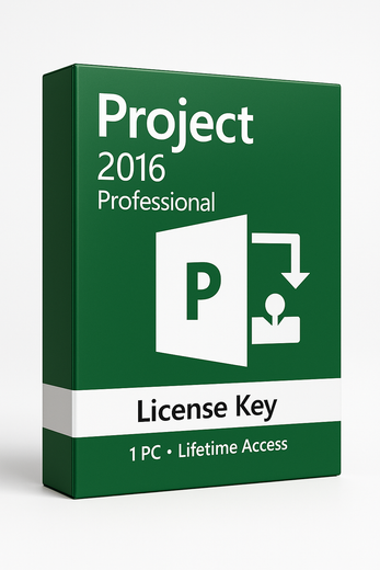 Project 2016 Professional License Key for 1 PC Lifetime Access