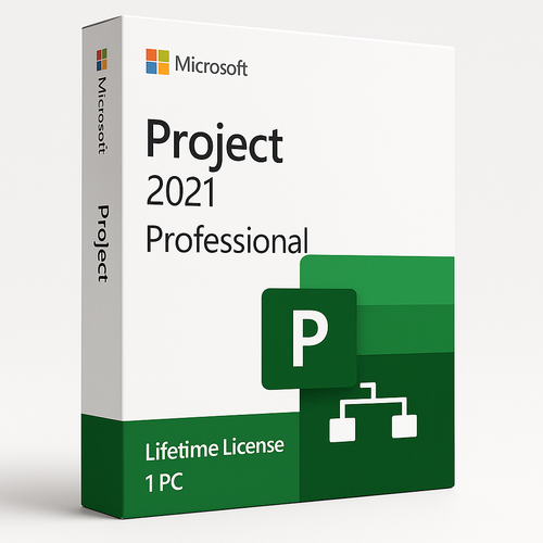 Project 2021 Professional Lifetime Activation Key for 1 PC