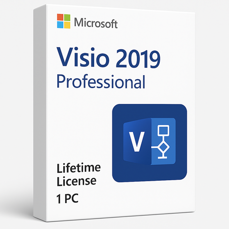 Visio 2019 Professional – Lifetime Activation Key for 1 PC